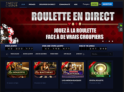 Roulette avec casino Paris VIP