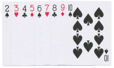 valeurs des cartes au blackjack